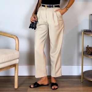H&M Pleated Trouser Pants